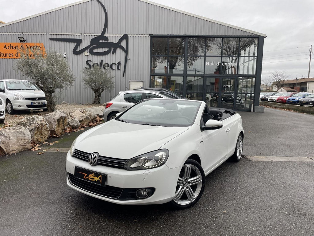 Achat Volkswagen Golf Vi Cabriolet 1.6 TDI 105CH LOUNGE occasion à Toulouse (31)